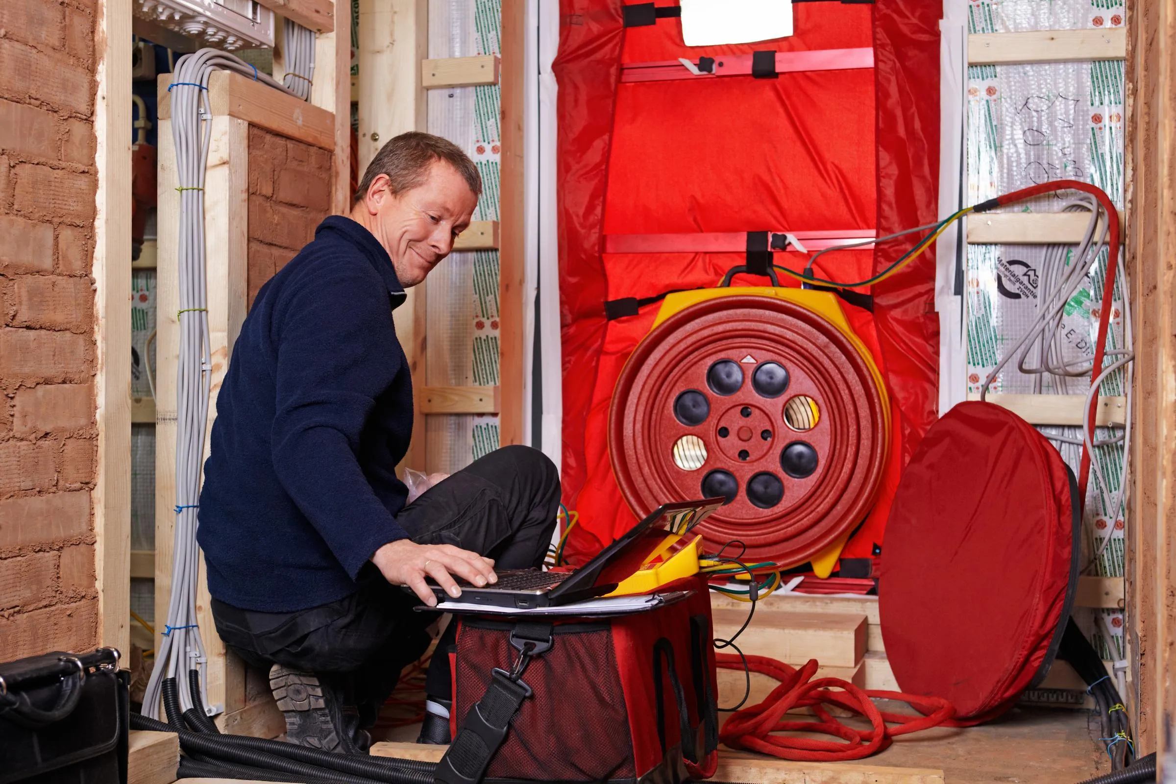 blower door testing